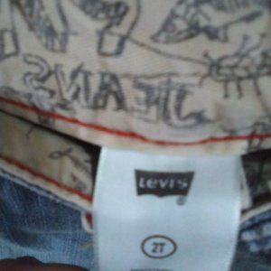 Boys Size 2T bundle Clavin Klein shirt H & M Cargo, and Levis Blue Jeans